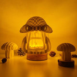 Fairy - 3D Pop-up Light Box Mushroom File - Cricut File - LightBoxGoodMan