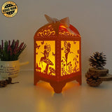 Fairy - Paper Cut Lantern File - Cricut File - 10,5x20,6cm - LightBoxGoodMan - LightboxGoodman