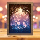 Fairy – Paper Cut Light Box File - Cricut File - 20x26cm - LightBoxGoodMan