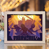 Fairy Tail - Paper Cut Light Box File - Cricut File - 20x26cm - LightBoxGoodMan - LightboxGoodman