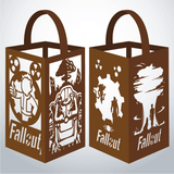 Fallout Game - Paper Cut Lantern File - Cricut File - 10x16cm - LightBoxGoodMan