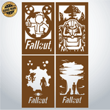 Fallout Game - Paper Cut Lantern File - Cricut File - 10x16cm - LightBoxGoodMan - LightboxGoodman