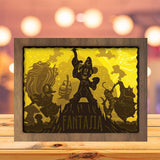 Fantasia - Paper Cutting Light Box - LightBoxGoodman - LightboxGoodman