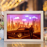 Fast and Furious 1 – Paper Cut Light Box File - Cricut File - 8x10 Inches - LightBoxGoodMan - LightboxGoodman