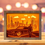Fast and Furious 1 - Paper Cutting Light Box - LightBoxGoodman - LightboxGoodman