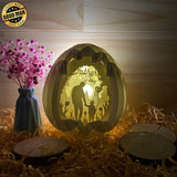 Father Day 3 - Easter Egg 3D Pop-up File - Cricut File - 5.8x4.8" - LightBoxGoodMan - LightboxGoodman