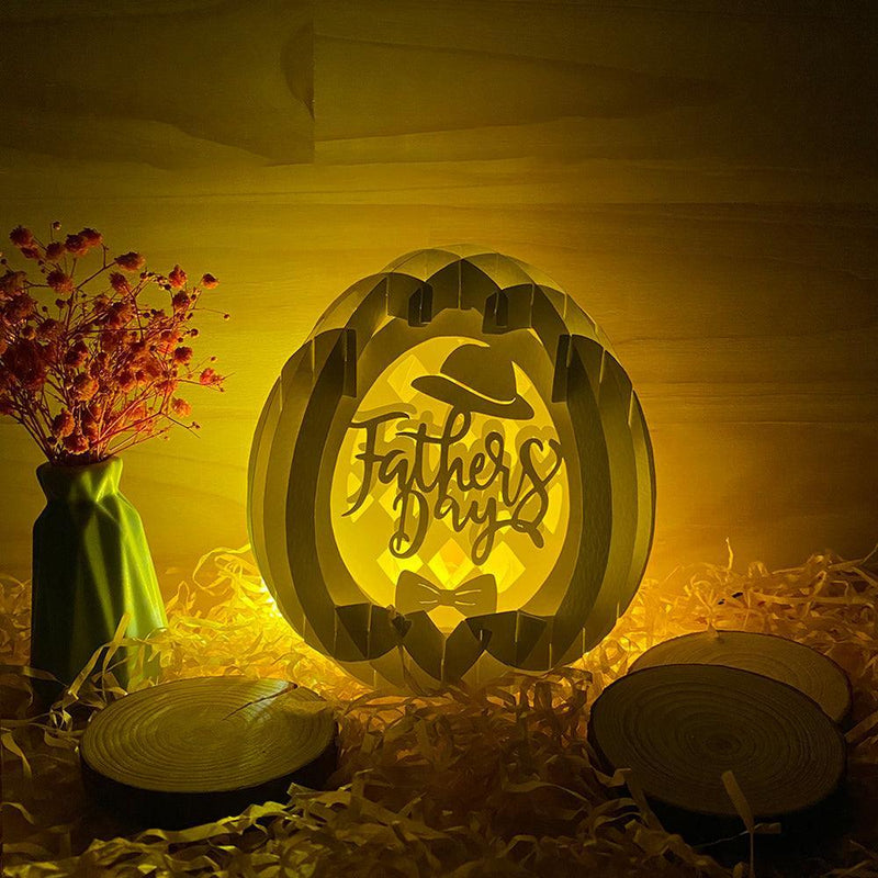 Father Day 4 - Easter Egg 3D Pop-up File - Cricut File - 5.8x4.8" - LightBoxGoodMan - LightboxGoodman