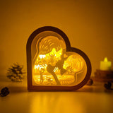 Father - Heart Papercut Lightbox File - 6,2x6,4