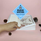 Flexi Paper Spacer Rectangle - Paper Cut Light Box File - Cricut File - For Templates 8x10 inches or 20x26cm - LightBoxGoodMan