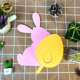 Friendly Bunny - Easter Candy Box Paper Cutting File - 7,7x9,5" - Cricut File - LightBoxGoodMan - LightboxGoodman