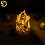 Frozen - 3D Dome Lantern File - Cricut File - LightBoxGoodMan - LightboxGoodman
