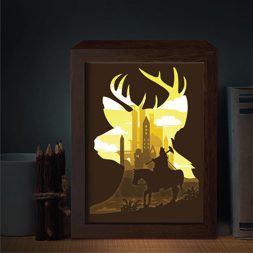 Game Of Thrones 1 – Paper Cut Light Box File - Cricut File - 20x26cm - LightBoxGoodMan - LightboxGoodman