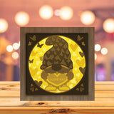 Gnome Love 3 - Paper Cutting Light Box - LightBoxGoodman