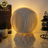 Golf 1 - 3D Pop-up Light Box Globe File - Cricut File - LightBoxGoodMan - LightboxGoodman