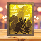 Great Mouse Detective - Paper Cutting Light Box - LightBoxGoodman