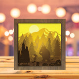 Gruffalo - Paper Cutting Light Box - LightBoxGoodman