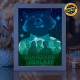 Guardians of the Galaxy Vol. 3 – Paper Cut Light Box File - Cricut File - 20x26cm - LightBoxGoodMan - LightboxGoodman