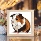 Guinea Pig – Paper Cut Light Box File - Cricut File - 8x8 inches - LightBoxGoodMan