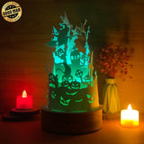 Halloween 1 - 3D Dome Lantern File - Cricut File - LightBoxGoodMan - LightboxGoodman