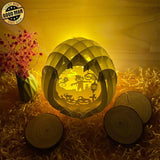 Halloween 1 - Easter Egg 3D Pop-up File - Cricut File - 5.8x4.8" - LightBoxGoodMan - LightboxGoodman