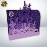 Halloween 1 - Paper Cut Mini-Showcase File - Cricut File - 10x12cm - LightBoxGoodMan - LightboxGoodman