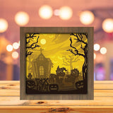 Halloween 12 - Paper Cutting Light Box - LightBoxGoodman