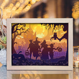 Halloween 13 – Paper Cut Light Box File - Cricut File - 20x26cm - LightBoxGoodMan