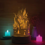 Halloween 2 - 3D Dome Lantern File - Cricut File - LightBoxGoodMan