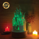 Halloween 2 - 3D Dome Lantern File - Cricut File - LightBoxGoodMan - LightboxGoodman