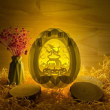 Halloween 2 - Easter Egg 3D Pop-up File - Cricut File - 5.8x4.8" - LightBoxGoodMan - LightboxGoodman