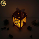 Halloween 2 - Paper Cut Lantern File - Cricut File - 10,5x20,6cm - LightBoxGoodMan - LightboxGoodman