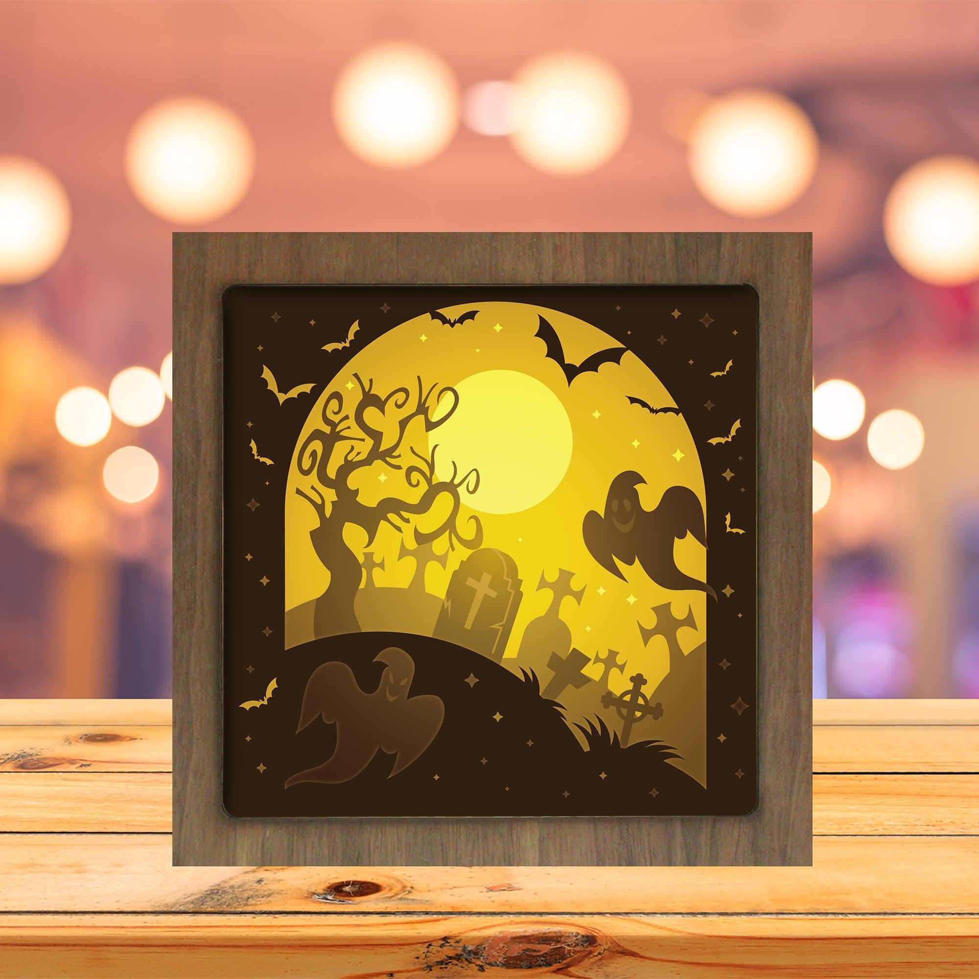 Halloween 21 - Paper Cutting Light Box - LightBoxGoodman