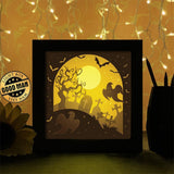 Halloween 21 - Paper Cutting Light Box - LightBoxGoodman - LightboxGoodman