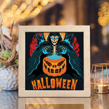 Halloween 26 – Paper Cut Light Box File - Cricut File - 20x20cm - LightBoxGoodMan
