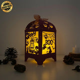 Halloween 3 - Paper Cut Lantern File - Cricut File - 10,5x20,6cm - LightBoxGoodMan - LightboxGoodman