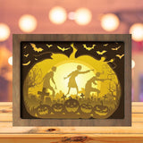 Halloween 4 - Paper Cutting Light Box - LightBoxGoodman