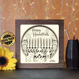 Hanukkah - Paper Cutting Light Box - LightBoxGoodman - LightboxGoodman