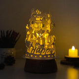 Happy Birthday - 3D Dome Lantern File - Cricut File - LightBoxGoodMan