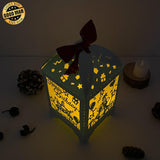 Happy Birthday - Paper Cut Lantern File - Cricut File - 10,5x20,6cm - LightBoxGoodMan - LightboxGoodman