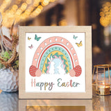 Happy Easter 1 – Paper Cut Light Box File - Cricut File - 8x8 Inches - LightBoxGoodMan - LightboxGoodman