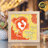Happy Mother's Day 9 – Paper Cut Light Box File - Cricut File - 8x8 inches - LightBoxGoodMan - LightboxGoodman