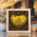 Happy Mother's Day - Paper Cutting Light Box - LightBoxGoodman
