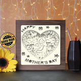 Happy Mother's Day - Paper Cutting Light Box - LightBoxGoodman - LightboxGoodman