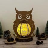 Harry Potter - 3D Owl Lantern File - 7x9