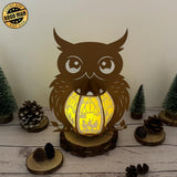 Harry Potter - 3D Owl Lantern File - 7x9" - Cricut File - LightBoxGoodMan - LightboxGoodman