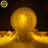 Harry Potter - 3D Pop-up Light Box Globe File - Cricut File - LightBoxGoodMan - LightboxGoodman