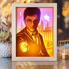 Harry Potter Marauders Map - Paper Cut Light Box File - Cricut File -  20x26cm - LightBoxGoodMan