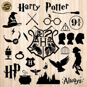 Harry Potter - Cricut File - Svg, Png, Dxf, Eps - LightBoxGoodMan - LightboxGoodman