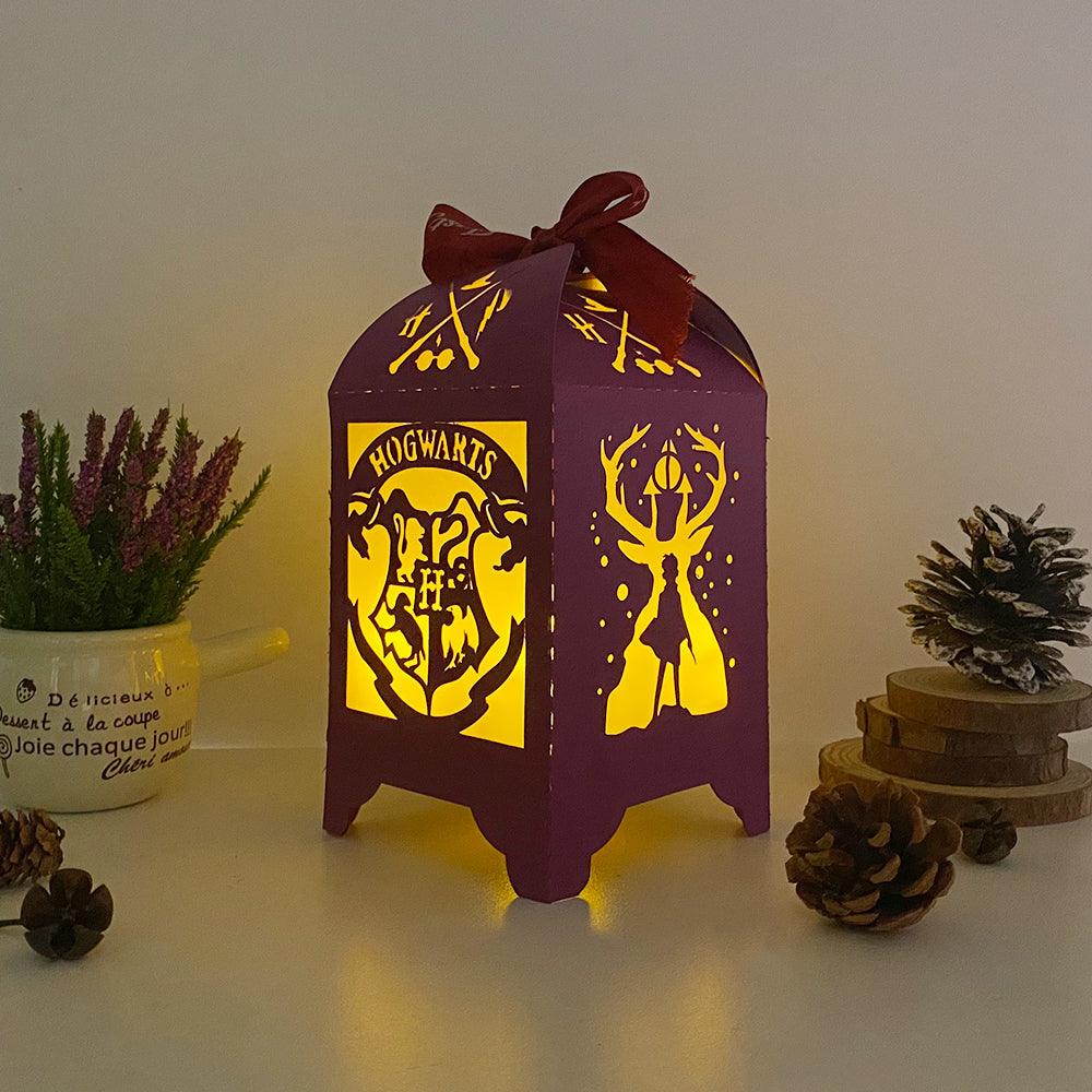 Harry Potter - Paper Cut Lantern File - Cricut File - 10,5x20,6cm - LightBoxGoodMan - LightboxGoodman