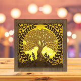 Heart Tree - Paper Cutting Light Box - LightBoxGoodman - LightboxGoodman